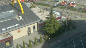Der McDonalds an der Flughafenstraße bleibt bis auf Weiteres geschlossen. Foto: Aufnahme/privat
