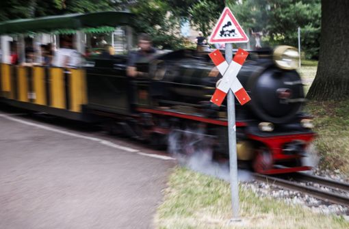 Höhenpark Killesberg: Das Dampflokfest lockte Eisenbahnfans nach Stuttgart. Foto: Lichtgut/Julian Rettig