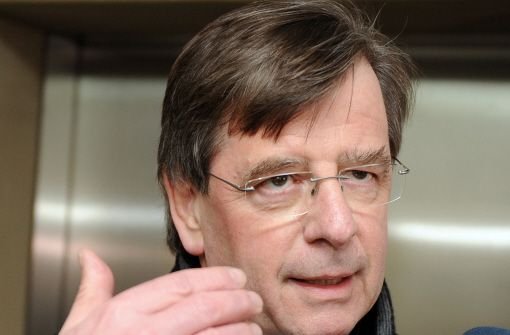 Finanzminister Willi Stächele (CDU). Foto: dpa