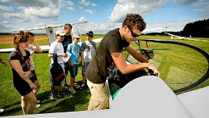 Jugendliche ab 14 Jahren können das Segelfliegen lernen. Foto: Archiv factum/granville