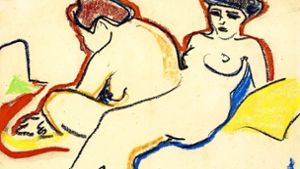 Aus der Sammlung Gurlitt: Ernst Ludwig Kirchners „Zwei Akte Foto: Kunstmuseum Bern