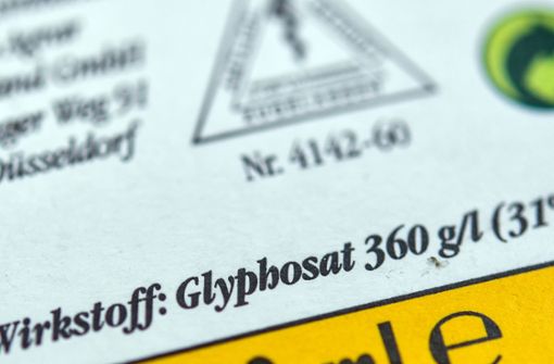 Umweltschutzverbände sprechen sich gegen Glyphosat aus. (Archivbild) Foto: dpa/Patrick Pleul