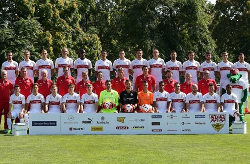 Der VfB Stuttgart in der Saison 2014/2015. Foto: Pressefoto Baumann