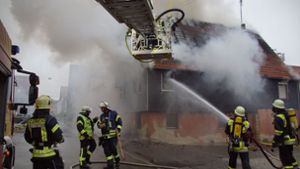Bei dem Brand enstand ein Sachschaden in Höhe von 150 000 Euro. Foto: SDMG