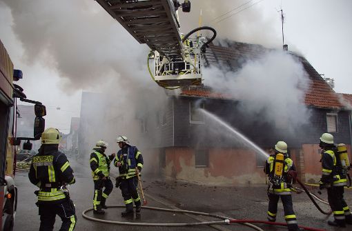 Bei dem Brand enstand ein Sachschaden in Höhe von 150 000 Euro. Foto: SDMG
