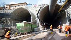 Für den Fildertunnel beim Bahnprojekt Stuttgart 21 solle es Zuschüsse der EU geben Foto: dpa