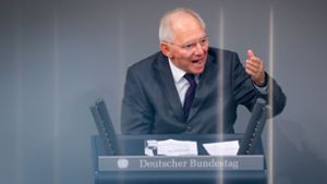 Zum Präsidenten des Bundestags soll in der konstituierenden Sitzung der bisherige Finanzminister Wolfgang Schäuble gewählt werden. Foto: dpa