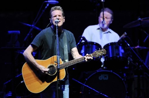Der Eagles-Mitgründer Glenn Frey verstarb mit nur 67 Jahren. Das Foto zeigt den Gitarristen und Sänger bei einem Auftritt im Jahr 2013 im Madison Square Garden. Foto: AP