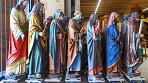 Jesus und seinen Jüngern bleibt vorerst nur der Weg ins Depot. Foto: Thomas Warnack