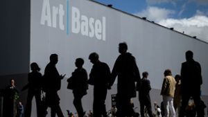 Besucherschlangen gibt es bei der Art Basel in diesem Jahr erst im Herbst. Foto: AFP/Fabrice Coffrini