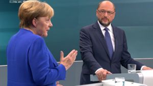 Die Themen Digitalisierung, Rente und Bildung sind nach Meinung von Schulz beim ersten Duell zu kurz gekommen. Foto: MG RTL D