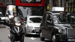 2040 sollen in London nur noch Elektro-Autos fahren. Foto: AP