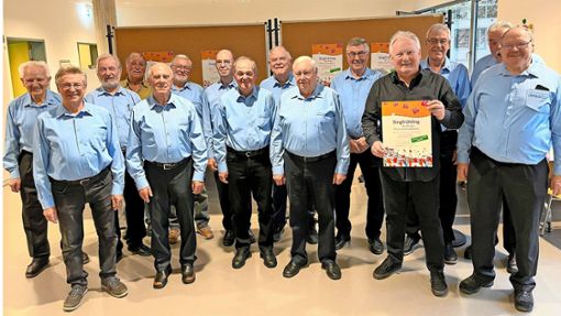 Der Chor des Liederkranzes Eintracht Serach-Hohenkreuz möchte mit innovativen Ideen neue Mitstreiter gewinnen. Foto: privat