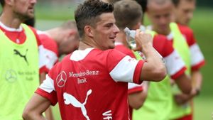 Tim Leibold im VfB-Trainingslager. Derzeit verstärkt er wieder den VfB II Foto: Pressefoto Baumann