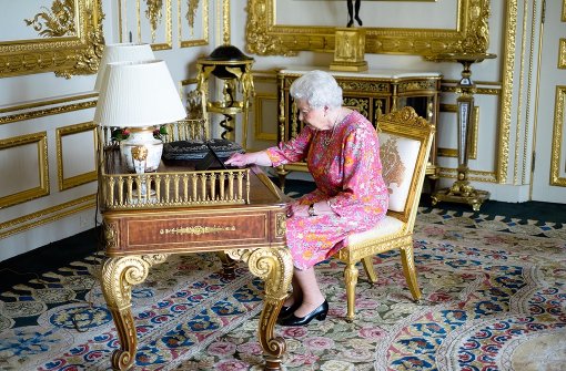 Die Queen setzt ihren zweiten Tweet ab und bedankt sich für alle guten Wünsche zum 90. Geburtstag. Foto: Buckingham Palace