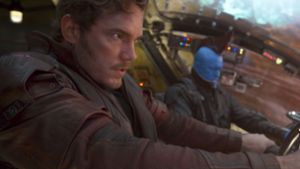 Chris Pratt als Peter Quill in der Verfilmung des Marvel-Comics „Guardians of the Galaxy“. Foto: Disney-Marvel