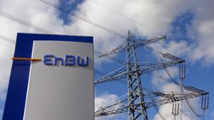 EnBW-Logo in der Nähe von Karlsruhe Foto: dpa
