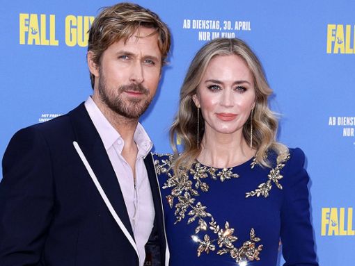 Sind ab sofort gemeinsam im Film The Fall Guy zusehen: Ryan Gosling und Kollegin Emily Blunt Foto: imago/APress