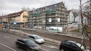 Alle 23 neuen Wohnungen an der Ecke Schmidener Straße/In den Ringelgärten sind bereits verkauft. Foto: Michael Steinert
