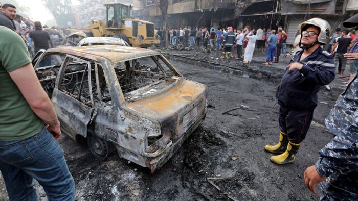 Selbstmordanschlag im Herzen von Bagdad