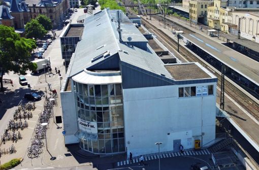 Kein Blickfang: Um das Ludwigsburger Bahnhofsgebäude wird seit Jahren gestritten. Foto: W. Kuhnle
