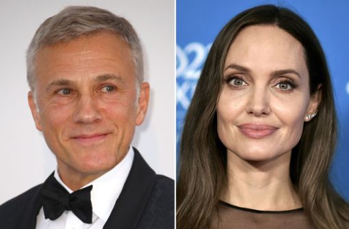 Christoph Waltz und Angelina Jolie sollen als Ex-Ehepaar, das wieder zusammenkommt, auf der Kinoleinwand zu sehen sein. Foto: dpa/Ryan