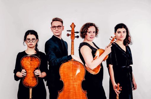 Vielfach ausgezeichnetes Ensemble: das Chaos String Quartet aus Wien. Foto: PR