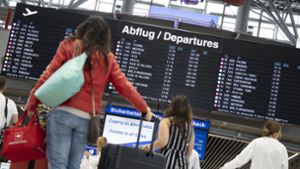 Glatteis: Am Stuttgarter Flughafen fallen Flüge aus