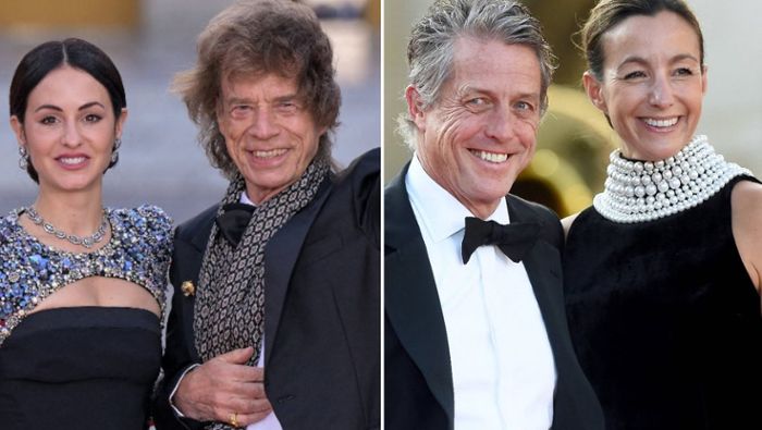 Darum kamen Mick Jagger und Hugh Grant zum royalen Staatsbankett