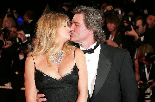 Es gibt sie auch in Hollywood: die große, lang anhaltende Liebe. Das Schauspieler-Paar Goldie Hawn und Kurt Russell ist der lebende Beweis dafür. Seit 1983 sind sie zusammen – allerdings ohne Trauschein. Foto: dpa