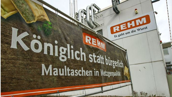 Rehm schließt Maultaschen-Produktion