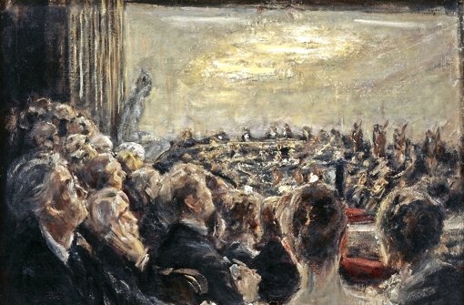 Max Liebermann: „Konzert in der Oper“ (1911, Öl auf Leinwand) Foto: Jüdisches Museum Berlin