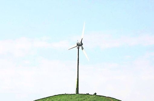 Die Windkraftanlage auf dem Grünen Heiner steht dort seit 17 Jahren. Foto: Chris Lederer