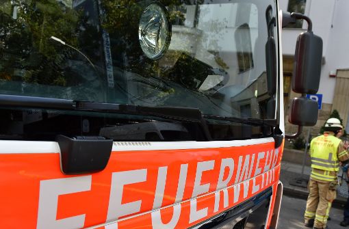 Die Feuerwehr löschte den Brand in Oberjesingen. Foto: dpa