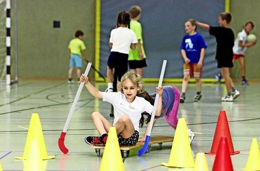 Sport und Spaß soll Daheimgebliebenen die Langeweile vertreiben. Foto: Michael Steinert