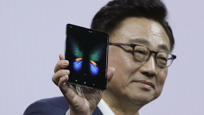 Samsung bringt aufklappbares Smartphone auf den Markt