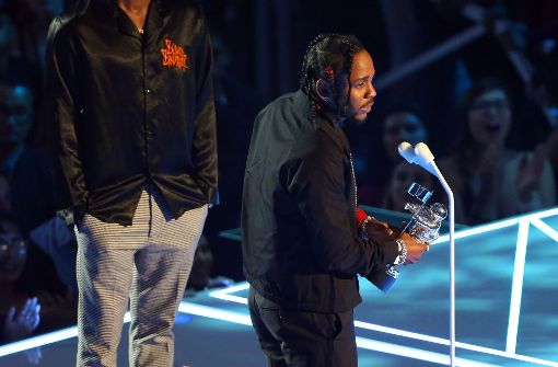 Kendrick Lamar war der überragende Gewinner bei den MTV Video Music Awards. Foto: AFP