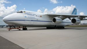 Eine echte Sehenswürdigkeit: Die Antonov An-124. Foto: Flughafen Stuttgart
