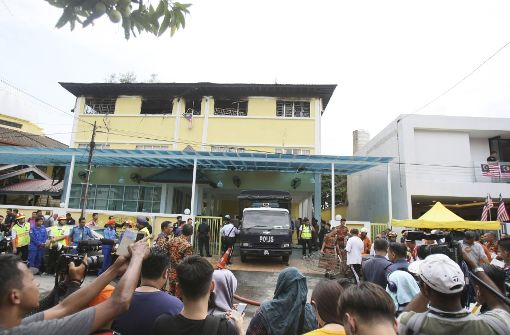 In Kuala Lumpur sind mindestens 24 Menschen in einer Islamschule bei einem Brand ums Leben gekommen. Foto: AP