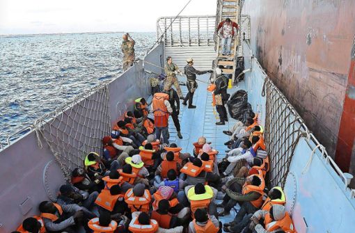 Von Oktober 2013 an kommen immer mehr Flüchtlinge nach Lampedusa. Foto: dpa/Giuseppe Lami