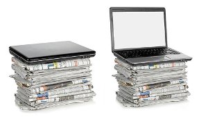 Überleben von Zeitung und Internet sichern - hier sind Medienmanager gefordert. Foto: shutterstock