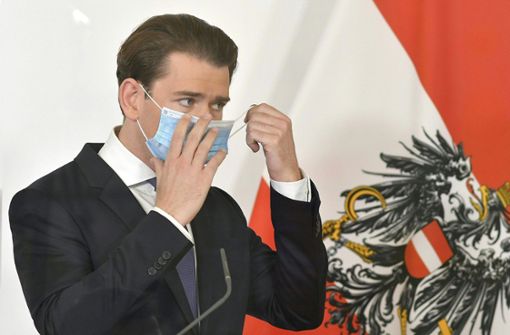 Österreichs Bundeskanzler Sebastian Kurz kündigt Massentests an. Foto: dpa/Herbert Neubauer