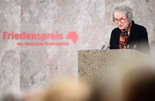 Margaret Atwood erhält den Friedenspreis des Deutschen Buchhandels. Foto: Getty Images Europe