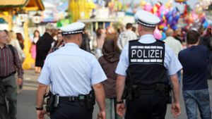 Die Polizei rüstet für das Stuttgarter Frühlingsfest auf. (Archivbild) Foto: Achim Zweygarth