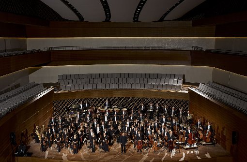 Die Bochumer Symphoniker im Konzertsaal des neuen Musikforums Ruhr Foto: Christoph Fein