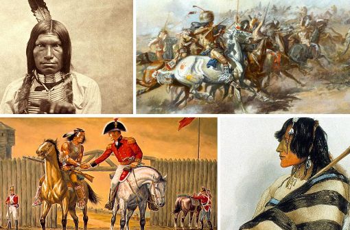Große Häuptlinge, Lords of the Plains,  auf dem Kriegspfad, edle Wilde – und andere Dinge, die Sie über Indianer wissen sollten. Foto: AP/dpa/Wikipedia