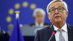 Juncker befeuert mit seiner Rede die Debatte um die EU-Reformen. Foto: AP