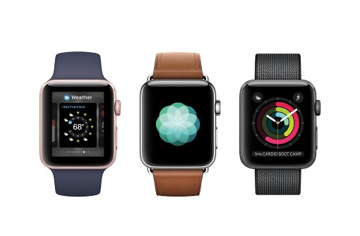 Die neue Apple Watch kann man auch beim Tauchen tragen. Foto: Apple Inc.