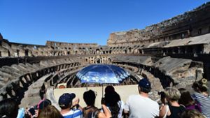 Das ehemalige Amphitheater ist ein beliebtes Touristenziel in Rom. Foto: AFP
