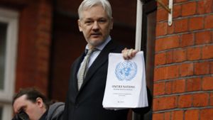 Ein Foto des Wikileaks-Gründers aus dem Jahr 2016. Foto: AP